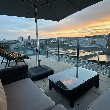 Wiener Schloss Wilhelminen Apartment 360° Views Extérieur photo